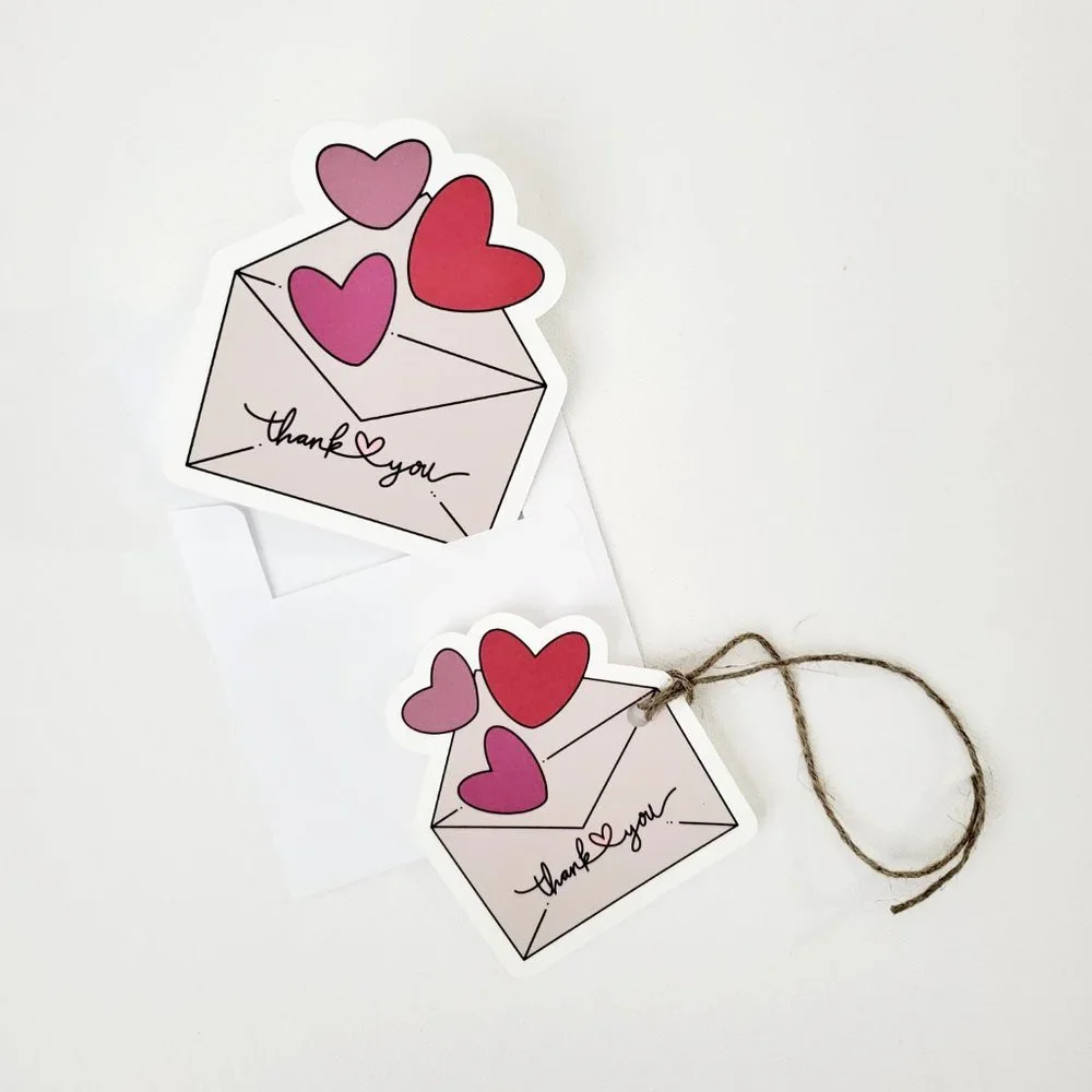 LB066 NOTE CARDS or HANG TAGS Poshmark Shipping Supplies Personalizable to you - Picture 1 of 8